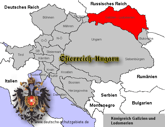 Galizien Donau Monarci